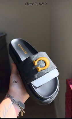 Coach sandals
