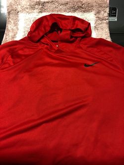Nike Red Pullover Hoodie