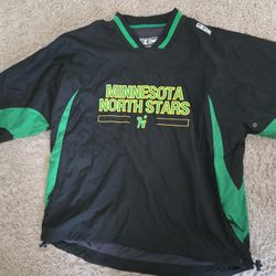 Vintage North Stars CCM Windbreaker