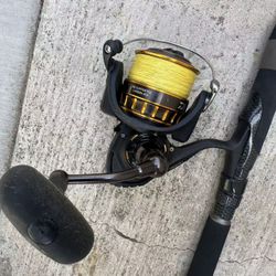 Phenix M1 Inshore 7’7” Medium + Daiwa BG 4000 Combo (30lb Braid)  