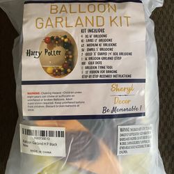 Harry Potter Balloon Garland Kit