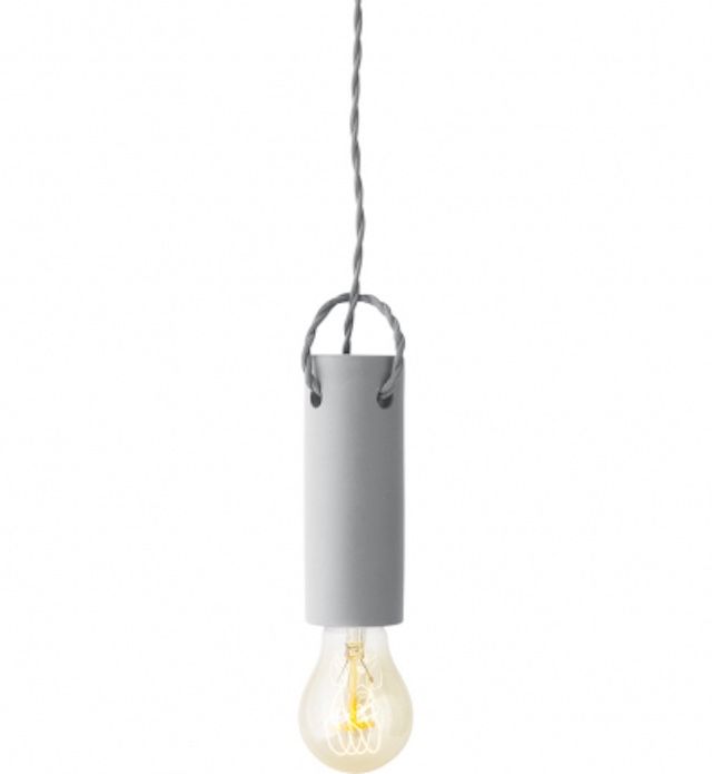 Tied Pendant Hanging Lamps (Ash Grey)