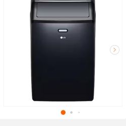 10,000 (DOE) BTU 115-Volt Portable Air Conditioner Cools 450 Sq. Ft. with Dehumidifier and Wi-Fi in Black