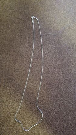 Silver chain