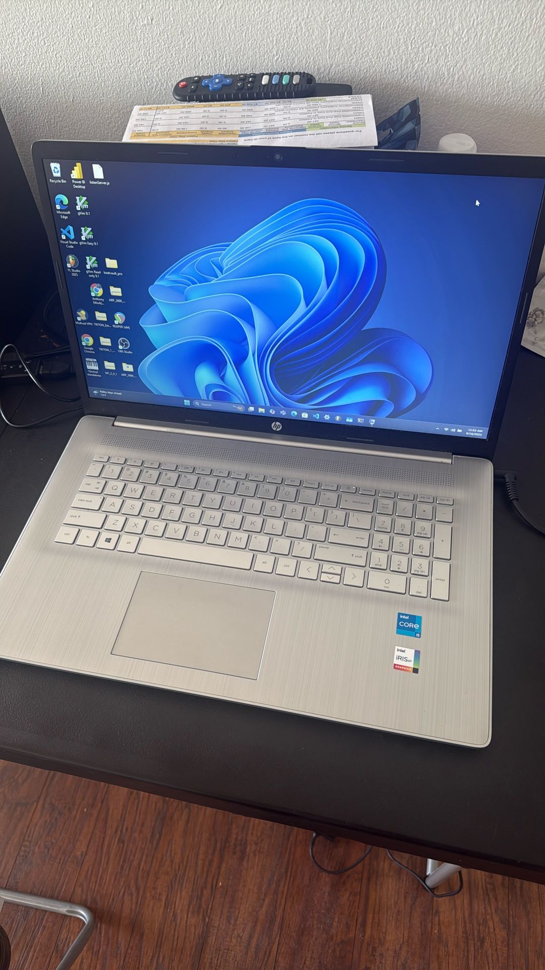 HP Laptop 17in 2021 11th Gen Intel Core i5