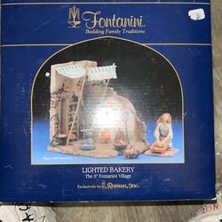 Vintage Nativity Set