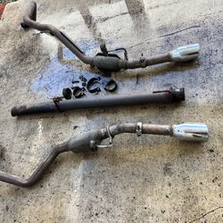 Dodge Ram 1(contact info removed) Exhaust Pipes With Resonators 