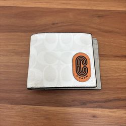 Coach 3 in 1 Retro C Leather Bifold Wallet 