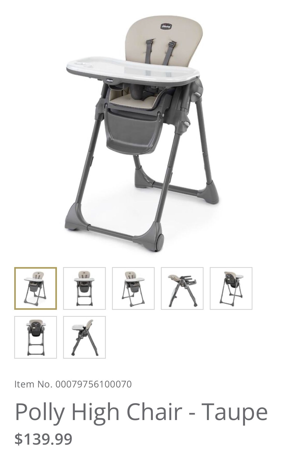 Chico Polly Compact High Chair