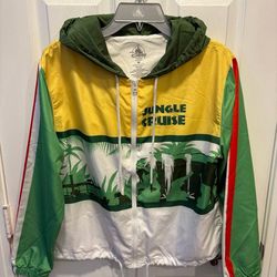 Disney Jungle Cruise Windbreaker Jacket coat - women’s size Medium - Clothes Simi Valley