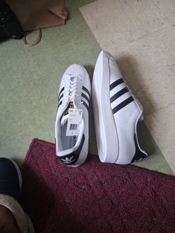 Adidas white size 19