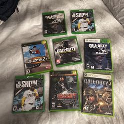 Xbox 1 And Xbox 360 Games 