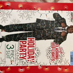 3 Pc Men’s Christmas Holiday Suit