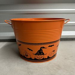 Vintage Halloween Candy Bucket