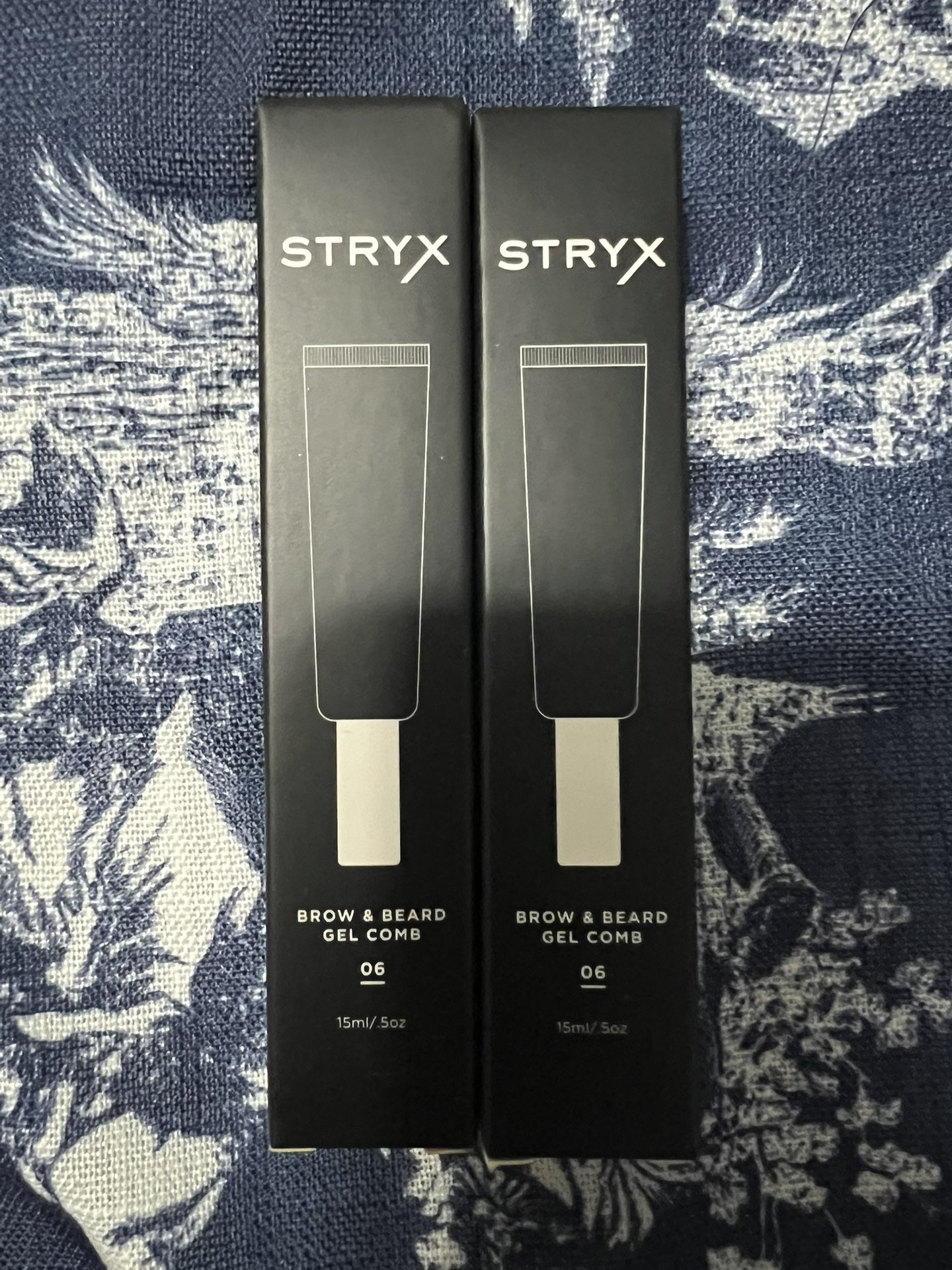 Set of Two STRYX Brow and Beard Gel Combs