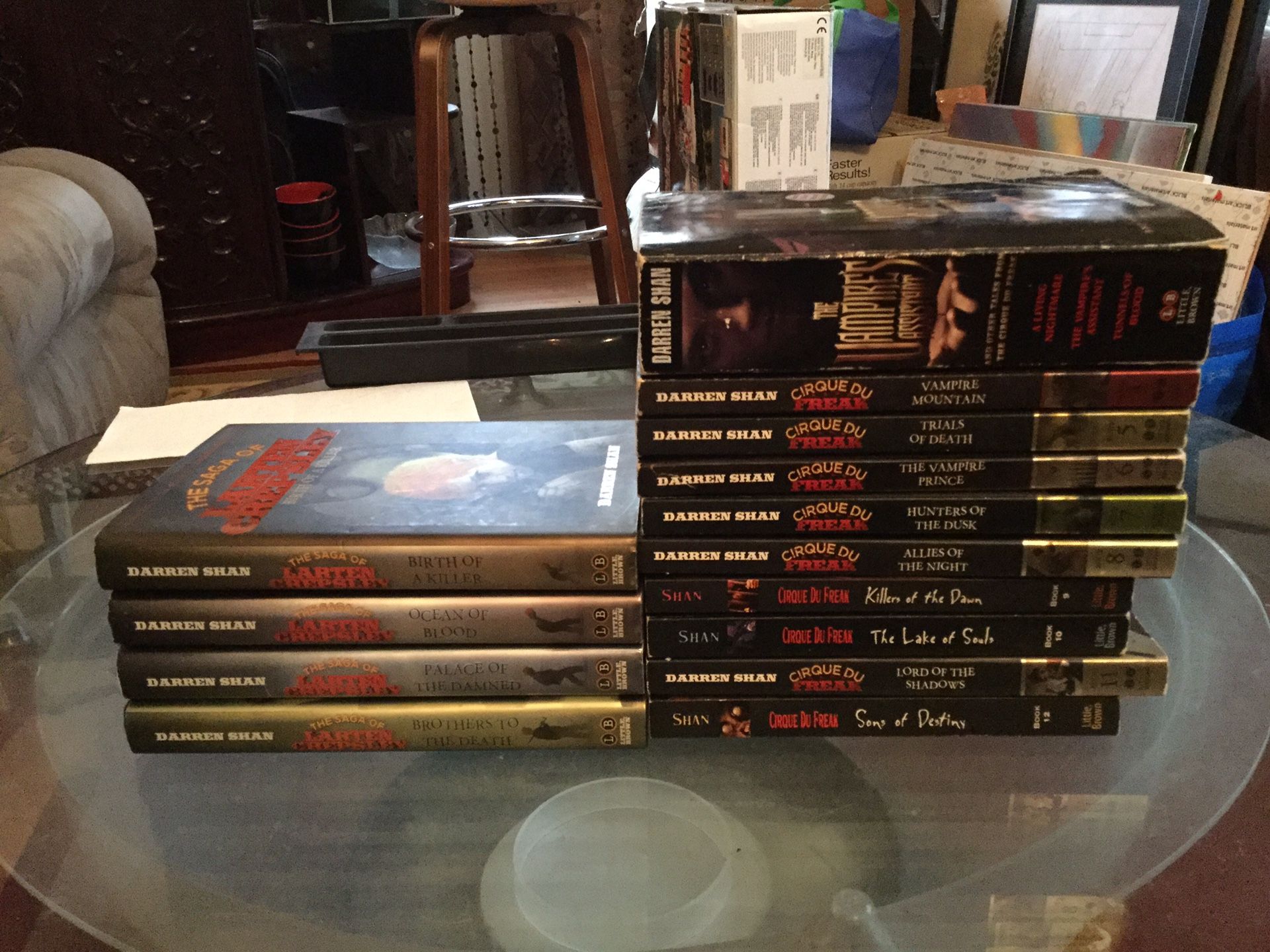 Cirque du Freak + Larten Crepsley Saga Complete Set