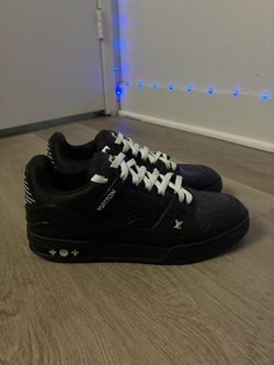Louis Vuitton Trainer 'Embossed Monogram - Black'