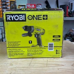 RYOBI P214 18-Volt ONE+ Cordless 1/2 in. Hammer Drill/Driver (Tool Only) with Handle