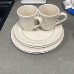Longaberger Set For 2 