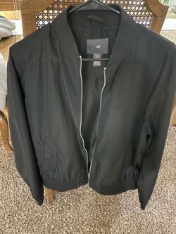 H&M Black Bomber Jacket