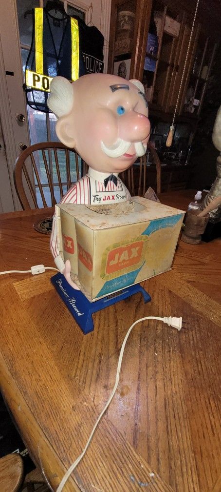 Original Jax Beer Bartender - Lights up - Great