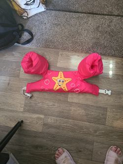 Floating Arm Floaties Pink Swim Swiming Girl Support 