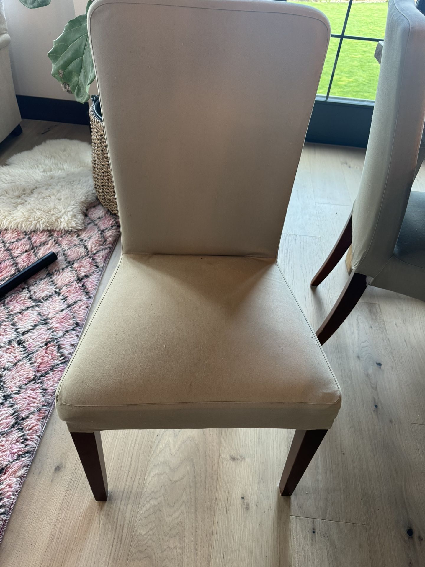 6 Pottery Barn Megan Dinner Chairs