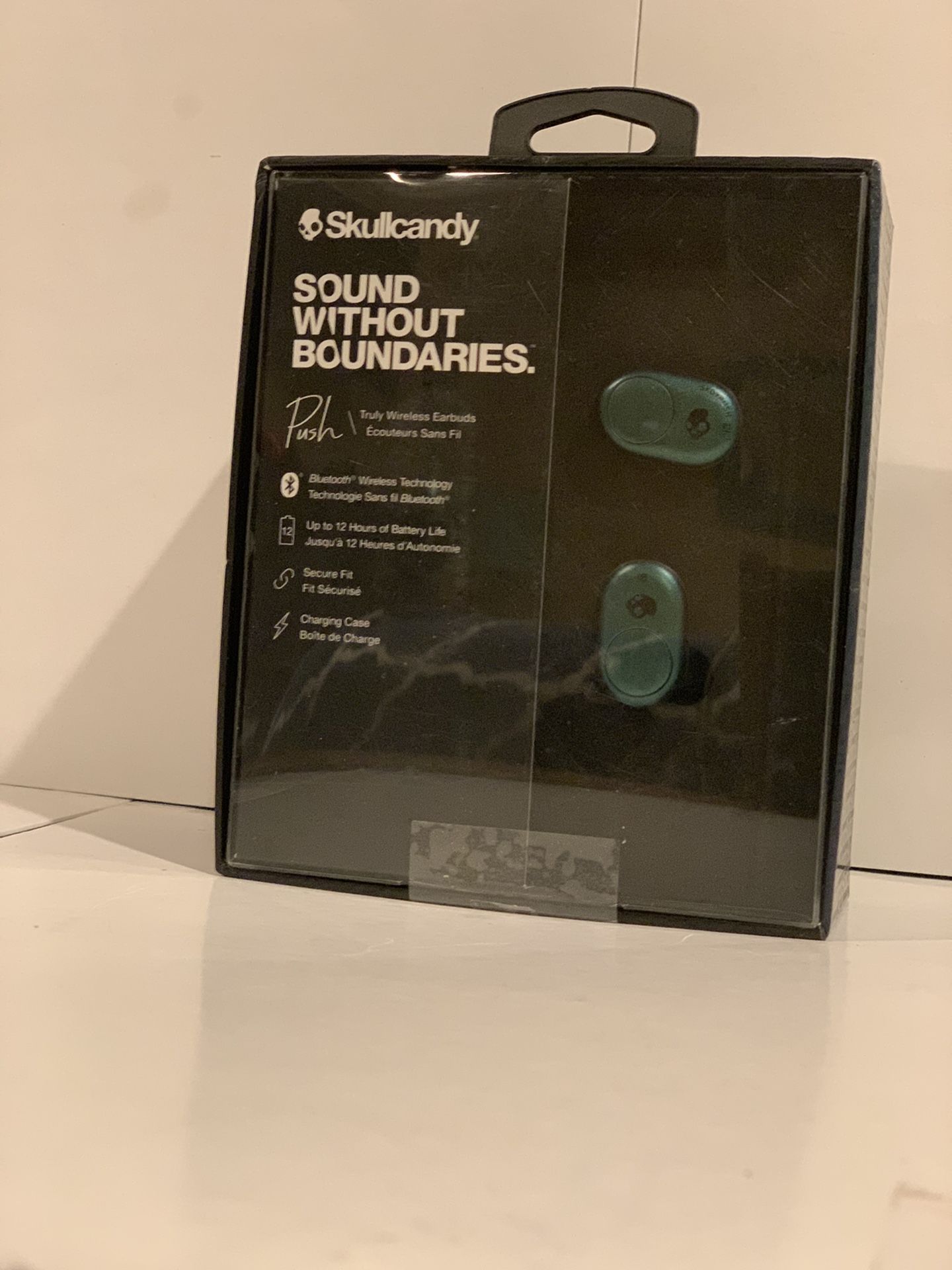 Skullcandy push true wireless in ear earbuds psychotropical teal