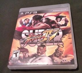 Super Street Fighter IV (PS3) for sale