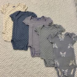 Carter’s Baby Girl Onesies 