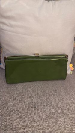 Vintage Green clutch