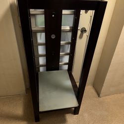 Glass/drinks/plate Shelf With Multiple Levels