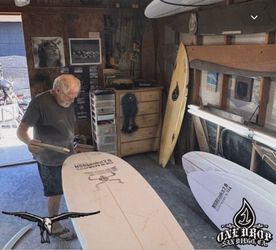 Custom Fish Surfboard Quad 5’10 - HOLLY