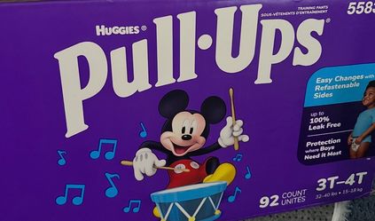 Huggies PULL-UP 3t-4t  training pants 92 count