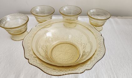 Amber Federal Glass