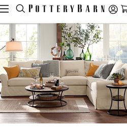 Pottery Barn End Table And Coffee Table