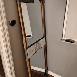 New Easel Floor Mirror Gold