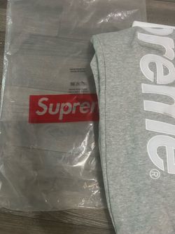 Grey supreme sweats