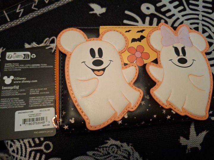 Ghostly Mickey Wallet