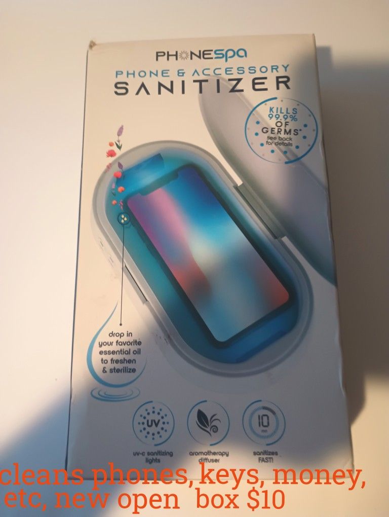 Phone Pro Sanitizer, New Open Box