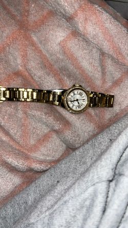 Michael Kors mini Pavè gold 2-tone watch