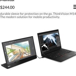 Lenovo ThinkVision M14 Portable
Monitor