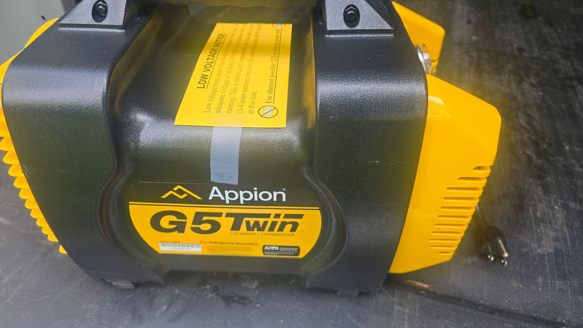 Appion G5 Twin Recovery Machine