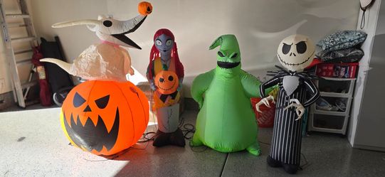 Nightmare Before Christmas Inflatable Set of 4
