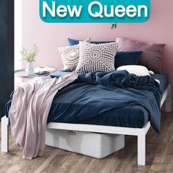 Brand New Queen 14 Inch Heavy Duty Modern Platform Bed Frame