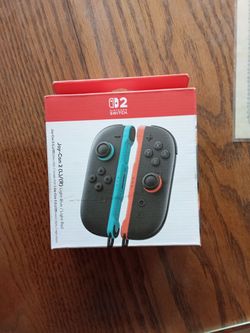 🎮 Nintendo Switch Joy-Con Controllers – Neon Red & Blue – Brand New!