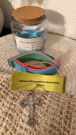 Read Me When Bible Verse Card Jar Set ✨new