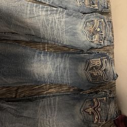 Men Rock revival jeans