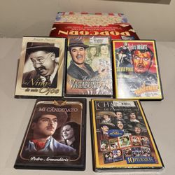 14 películas cine mexicano, 5 DVDs / 14 movies Mexican classic Spanish 
