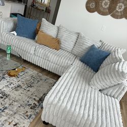 Fluffy Sectional 